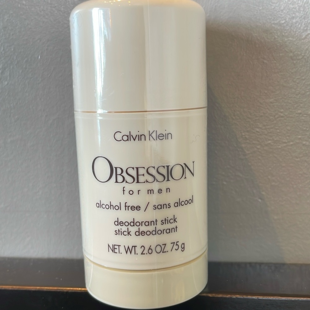 Obsession For Men by Calvin Klein Deodorant Stick 2.6 OZ New